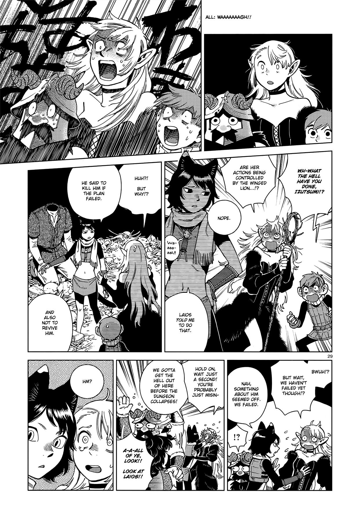 Dungeon Meshi Chapter 88: Winged Lion Iii page 29 - Mangakakalot