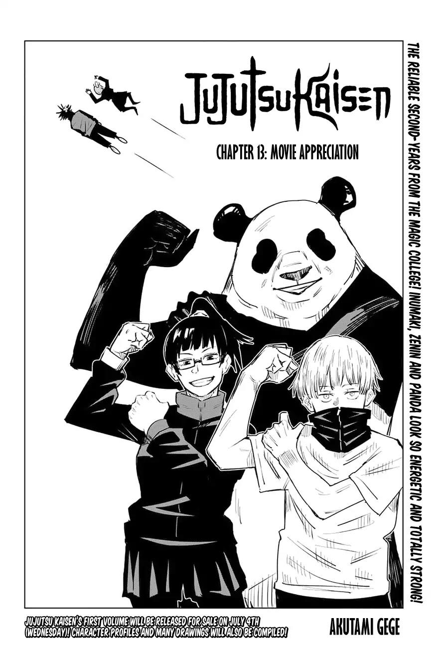 Jujutsu Kaisen Chapter 13: Movie Appreciation page 3 - Mangakakalot