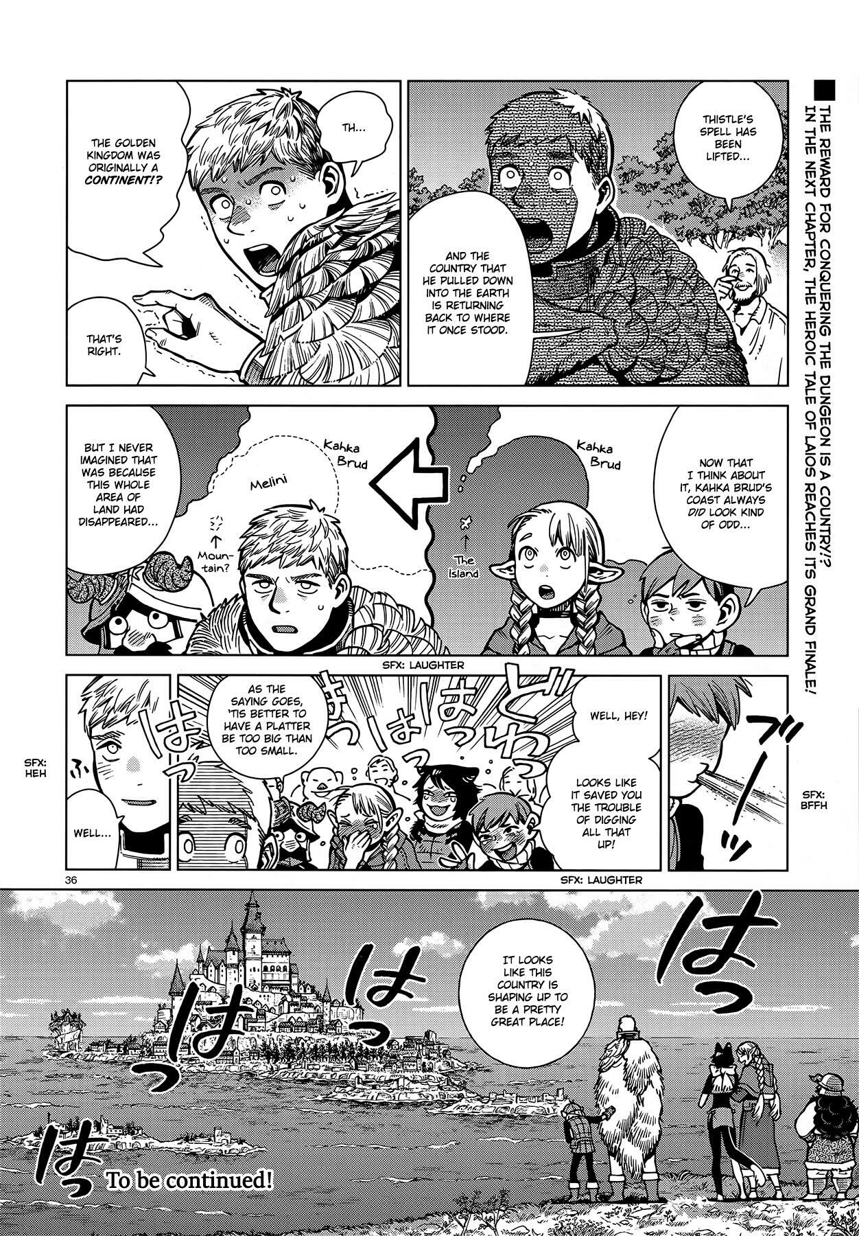 Dungeon Meshi Chapter 96: Falin Iv page 36 - Mangakakalot