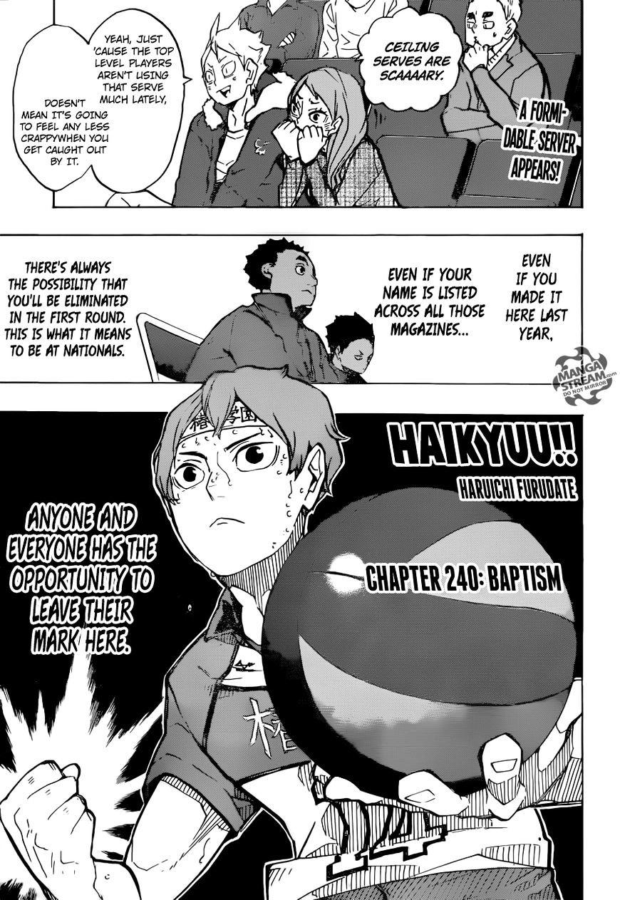 Haikyuu Chapter 45, Read Haikyuu!! Manga Online