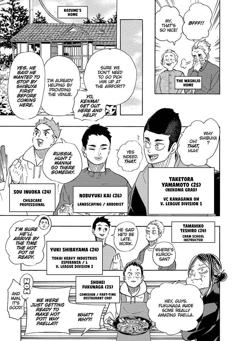 Haikyuu!! Chapter 402 page 6 - Mangakakalot