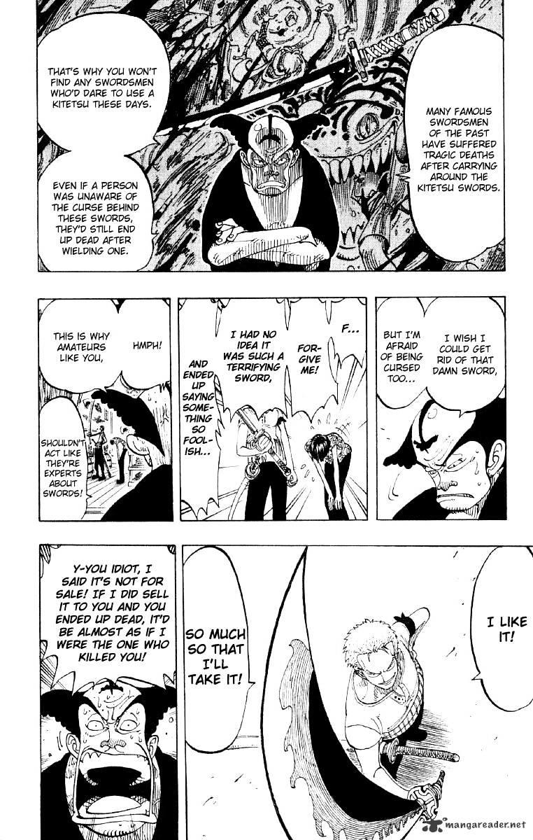 One Piece Chapter 97 : Sungdai Kitetsu Sword page 14 - Mangakakalot