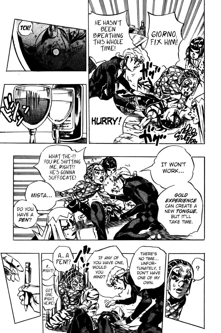 Jojo's Bizarre Adventure Vol.56 Chapter 525 : Clash And Taking Head - Part 1 page 12 - 
