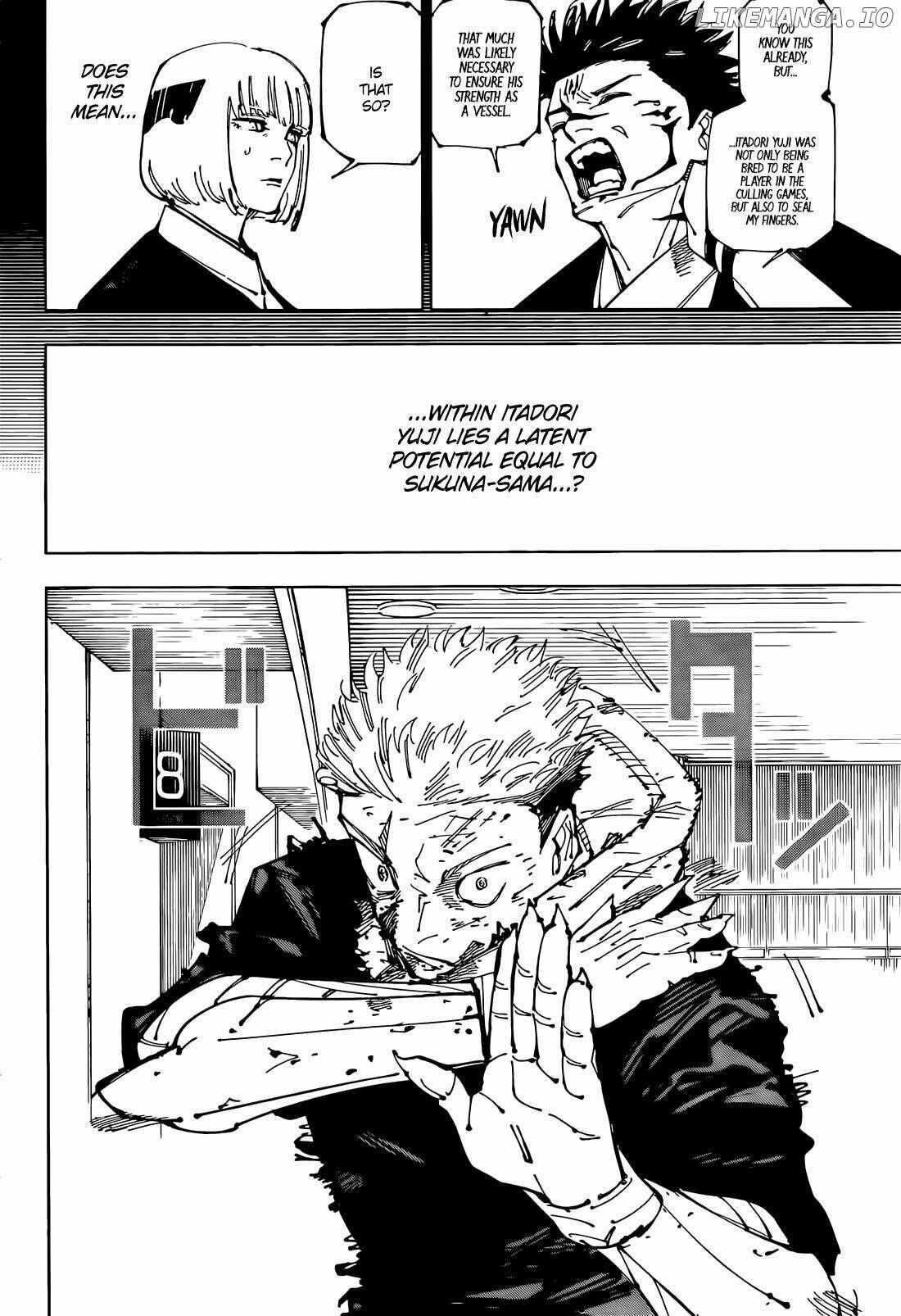 Jujutsu Kaisen Chapter 257 page 2 - kaisenjujutsu.com