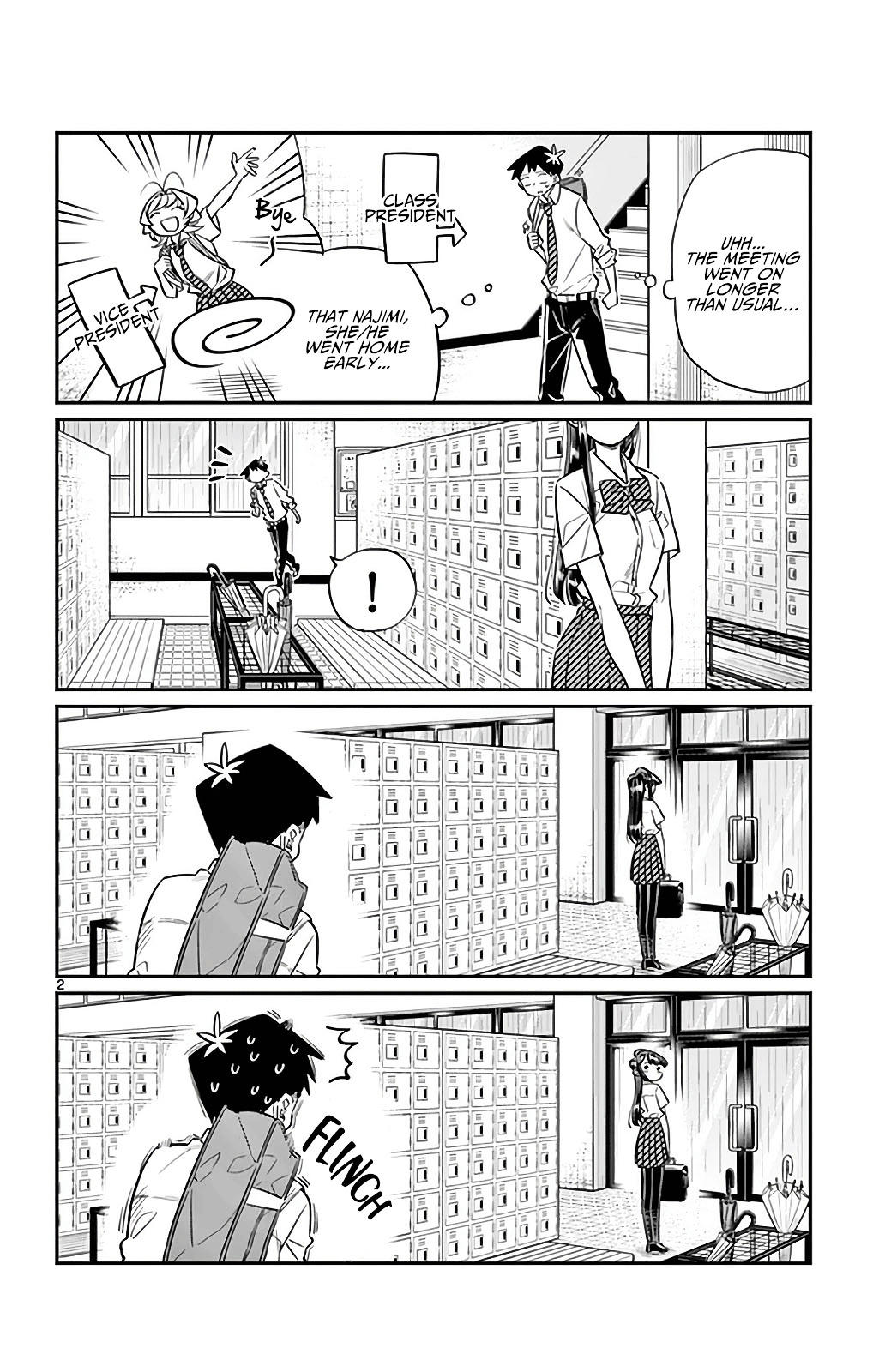 Komi-San Wa Komyushou Desu Vol.2 Chapter 30: It's Raining page 2 - Mangakakalot
