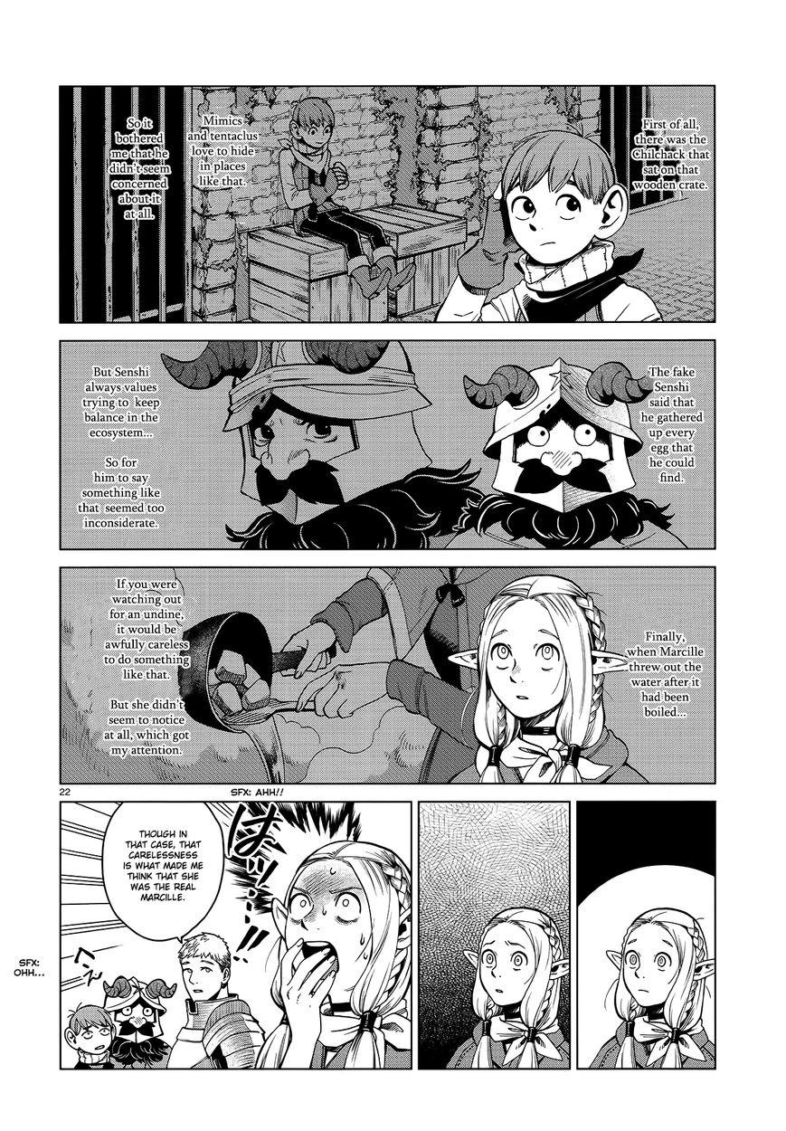 Dungeon Meshi Chapter 040 : Shapeshifter (Part Ii) page 22 - Mangakakalot