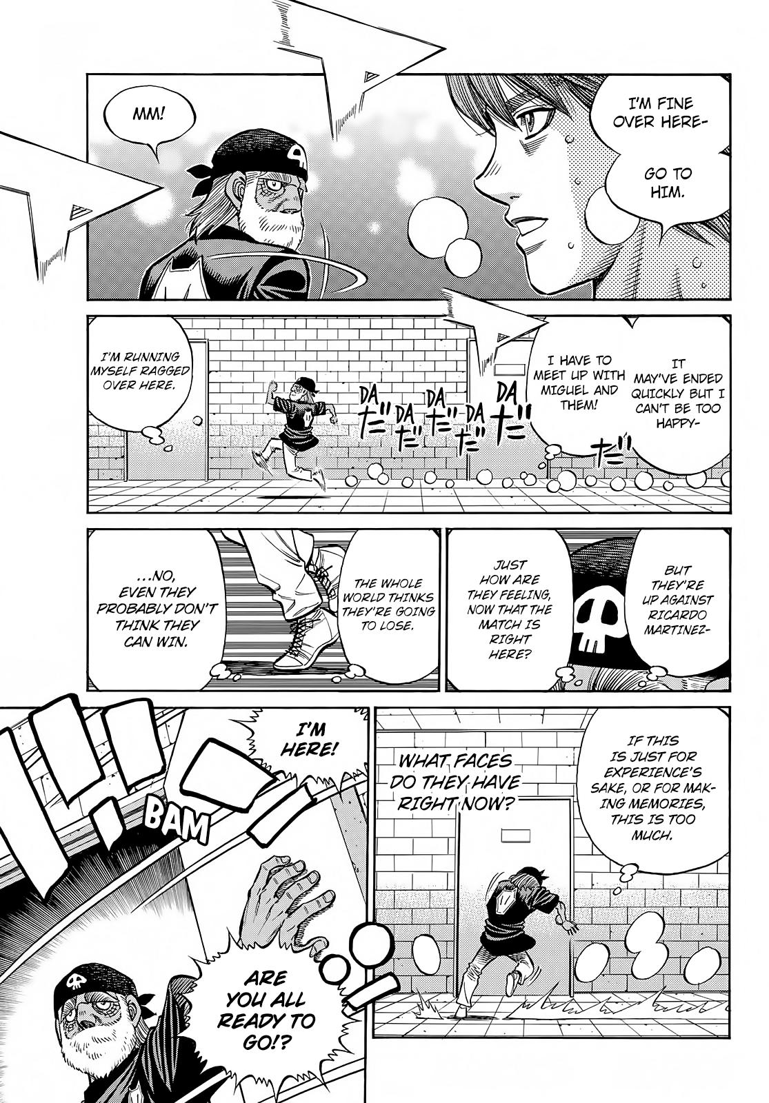 Hajime No Ippo Manga - Chapter 823 - Manga Rock Team - Read Manga
