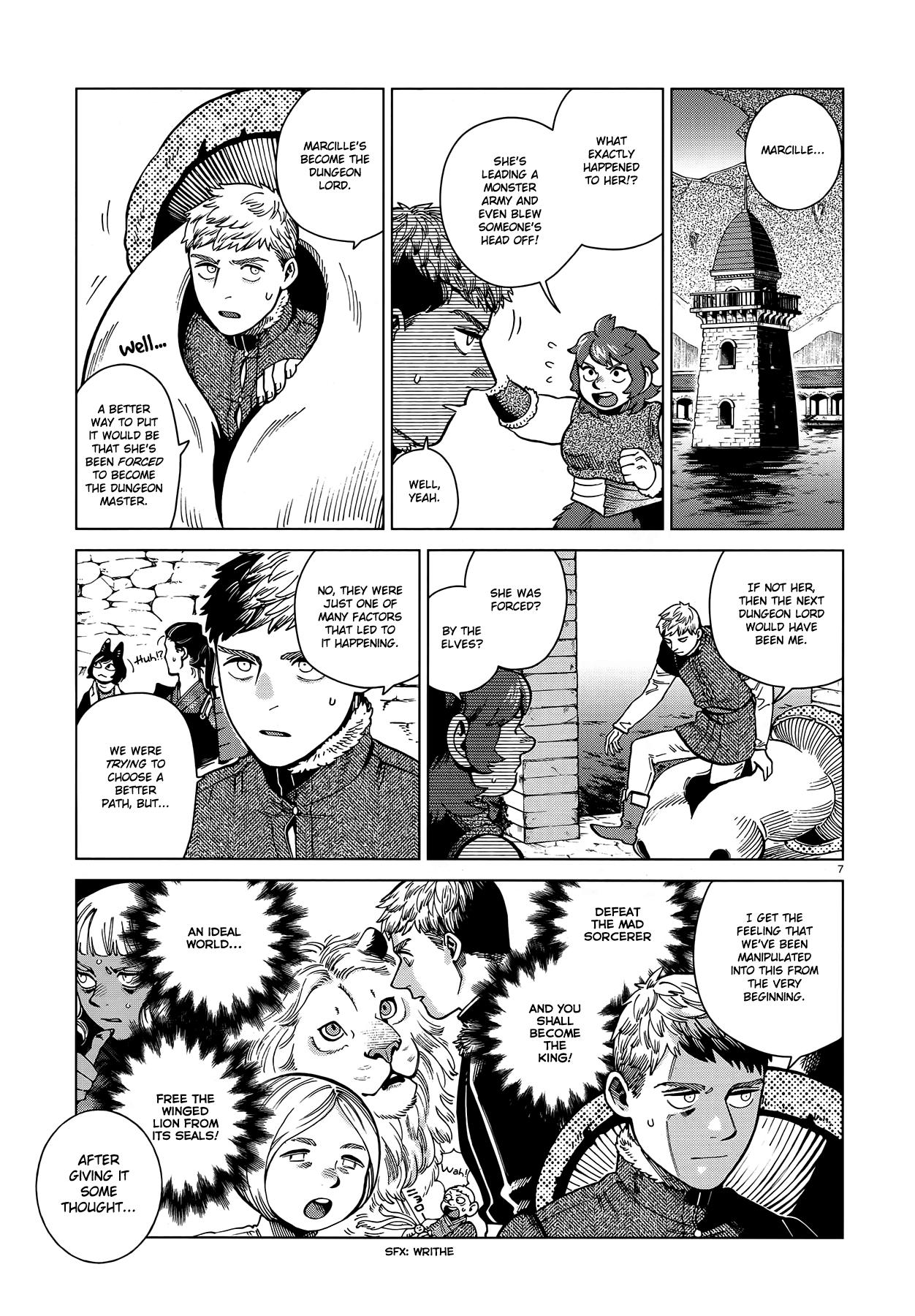 Dungeon Meshi Chapter 84: Marcille Iii page 7 - Mangakakalot