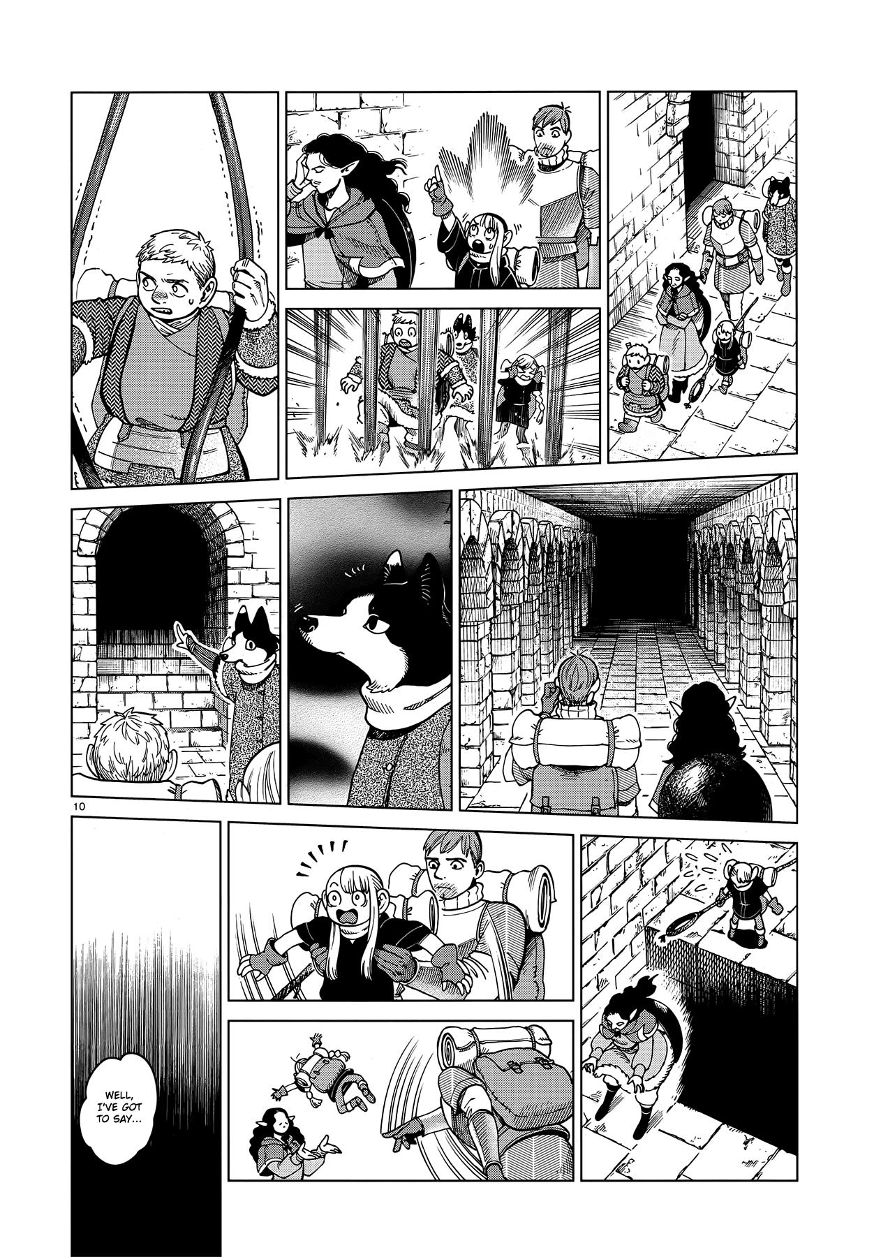 Dungeon Meshi Chapter 50: Dumplings page 10 - Mangakakalot