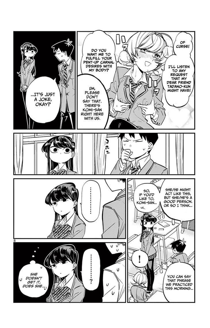 Komi-San Wa Komyushou Desu Vol.1 Chapter 9: Childhood Friend page 8 - Mangakakalot