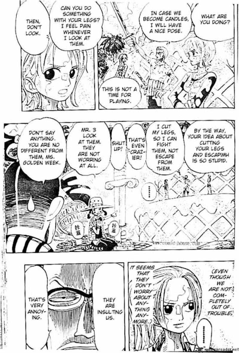One Piece Chapter 123 : Luffy Vs Mr3 page 3 - Mangakakalot