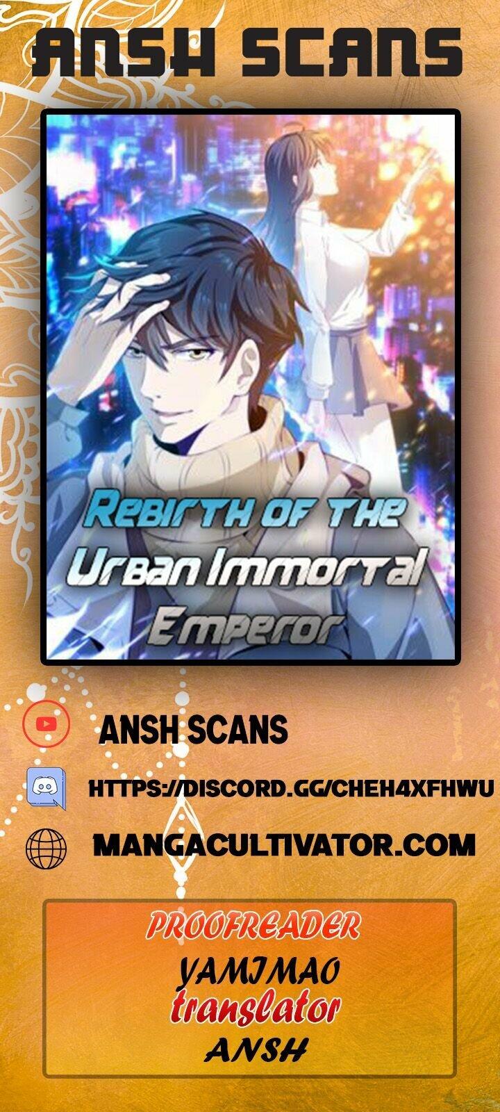 Read Manga Rebirth Of The Urban Immortal Emperor - Manga Rock Team