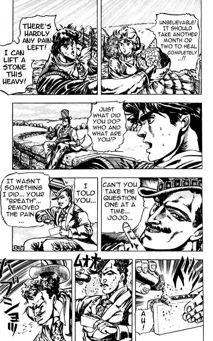 Jojo's Bizarre Adventure Vol.3 Chapter 19 : The Miracle Energy page 2 - 
