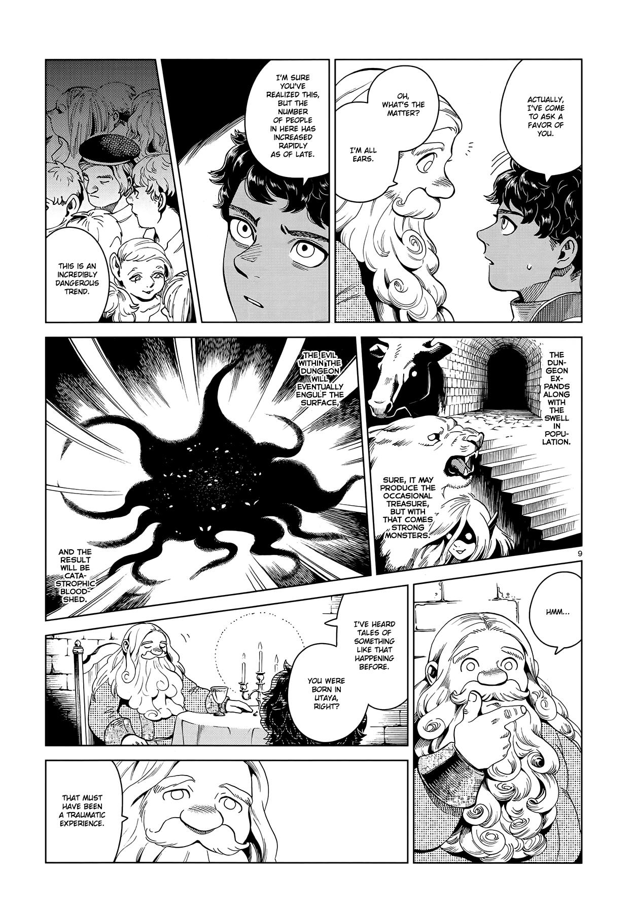 Dungeon Meshi Chapter 53: On The 1St Level page 9 - Mangakakalot