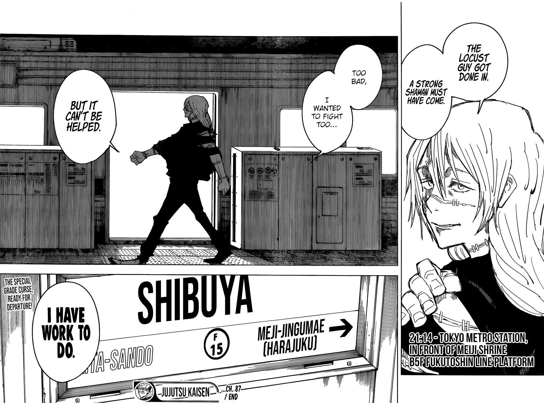 Jujutsu Kaisen Chapter 87: Shibuya Incident Iv page 18 - Mangakakalot