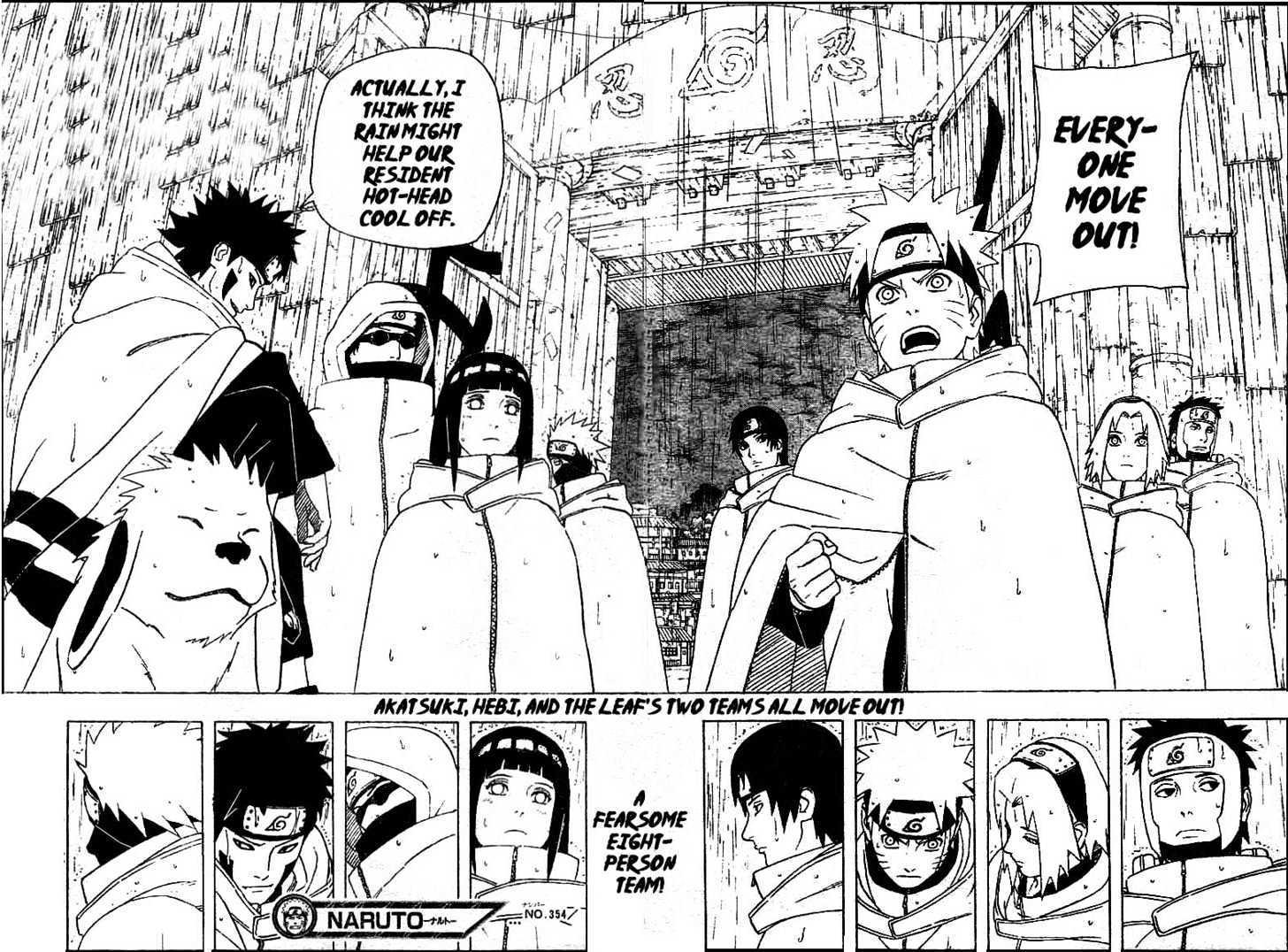 Naruto Vol.39 Chapter 354 : Making Their Move  