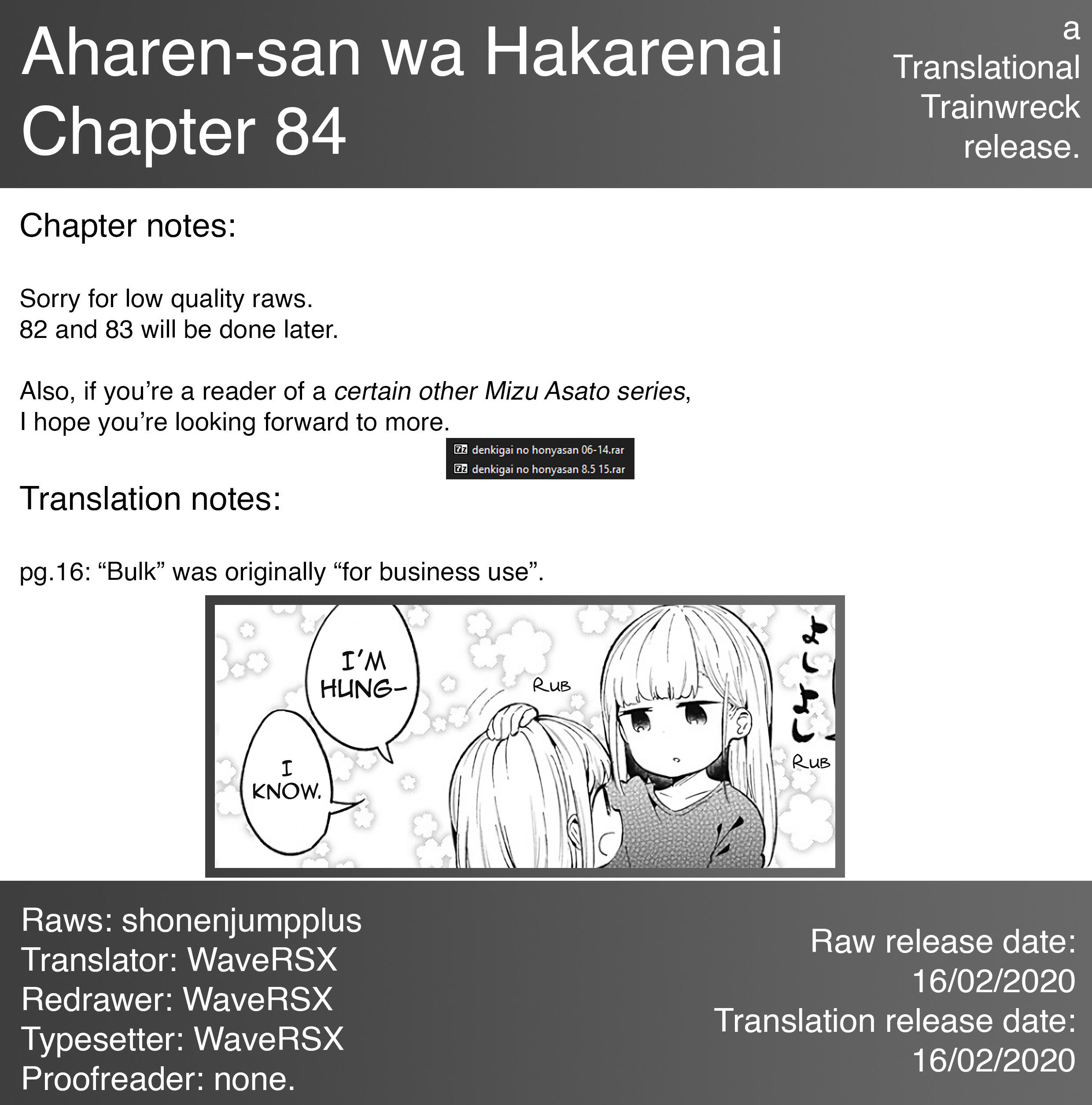 Aharen San Wa Hakarenai Chapter 84 Read Aharen San Wa Hakarenai Chapter 84 Online Mangadex Nl