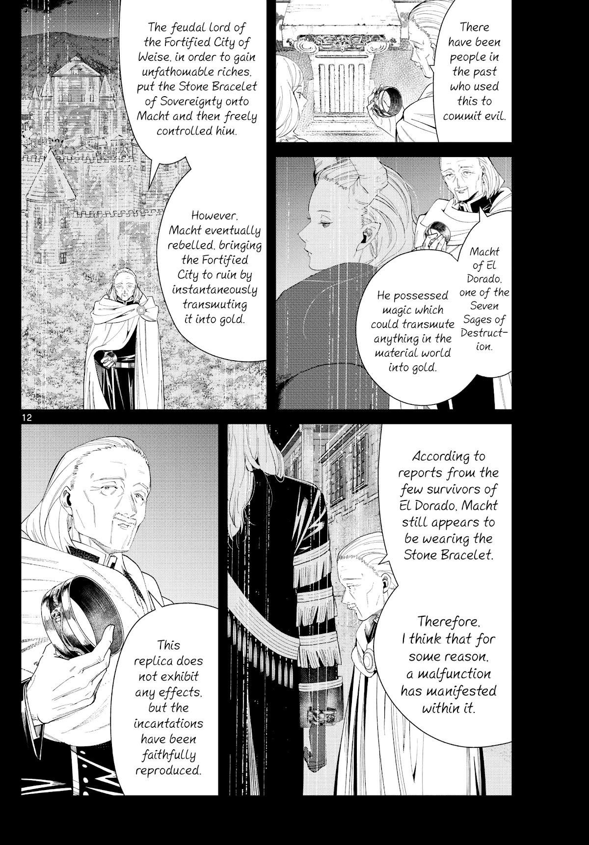 Sousou No Frieren Chapter 83: Stone Bracelet Of Sovereignity page 12 - Mangakakalot
