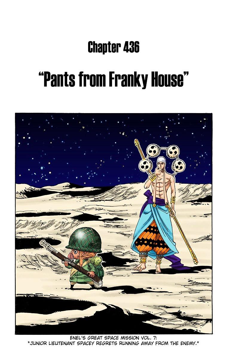 One Piece Chapter 436 V2 : Pants From Franky House [Hq] page 2 - Mangakakalot
