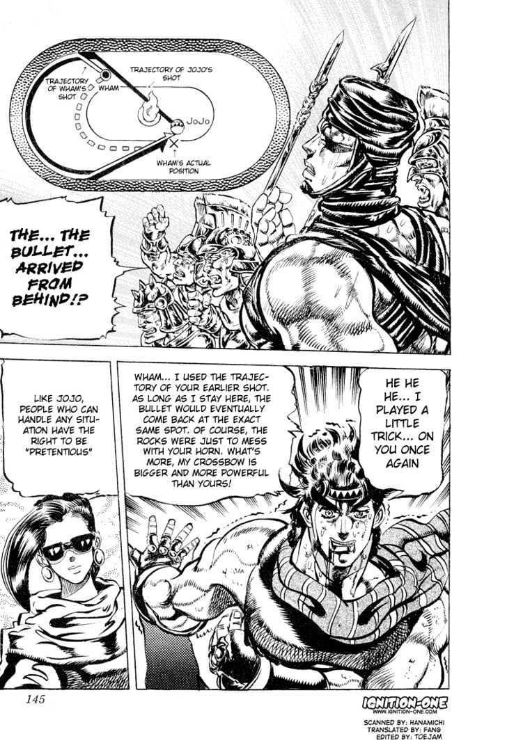 Jojo's Bizarre Adventure Vol.11 Chapter 102 : Shoot Symmetrically To The Other Side! page 17 - 
