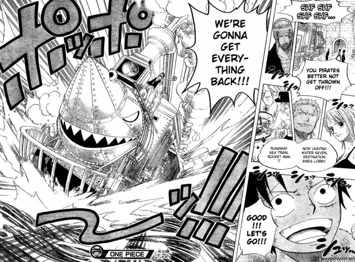One Piece Chapter 365 : Rocket Man!! page 17 - Mangakakalot