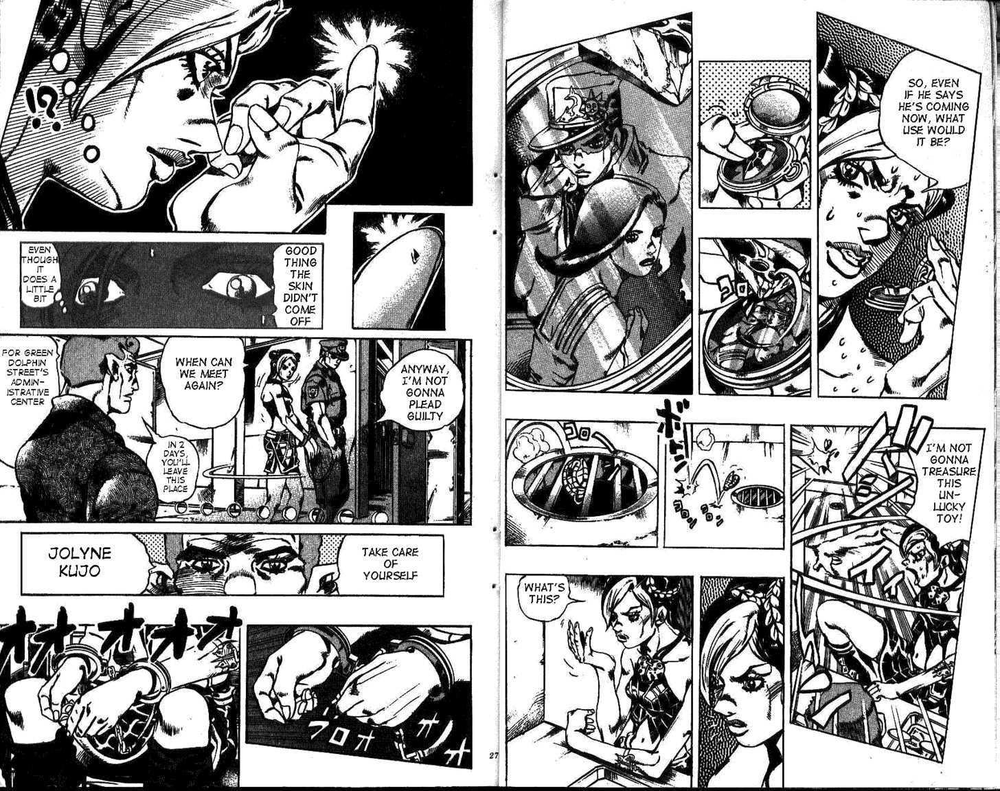 Jojo's Bizarre Adventure Vol.64 Chapter 595 : Stone Ocean (1) page 13 - 