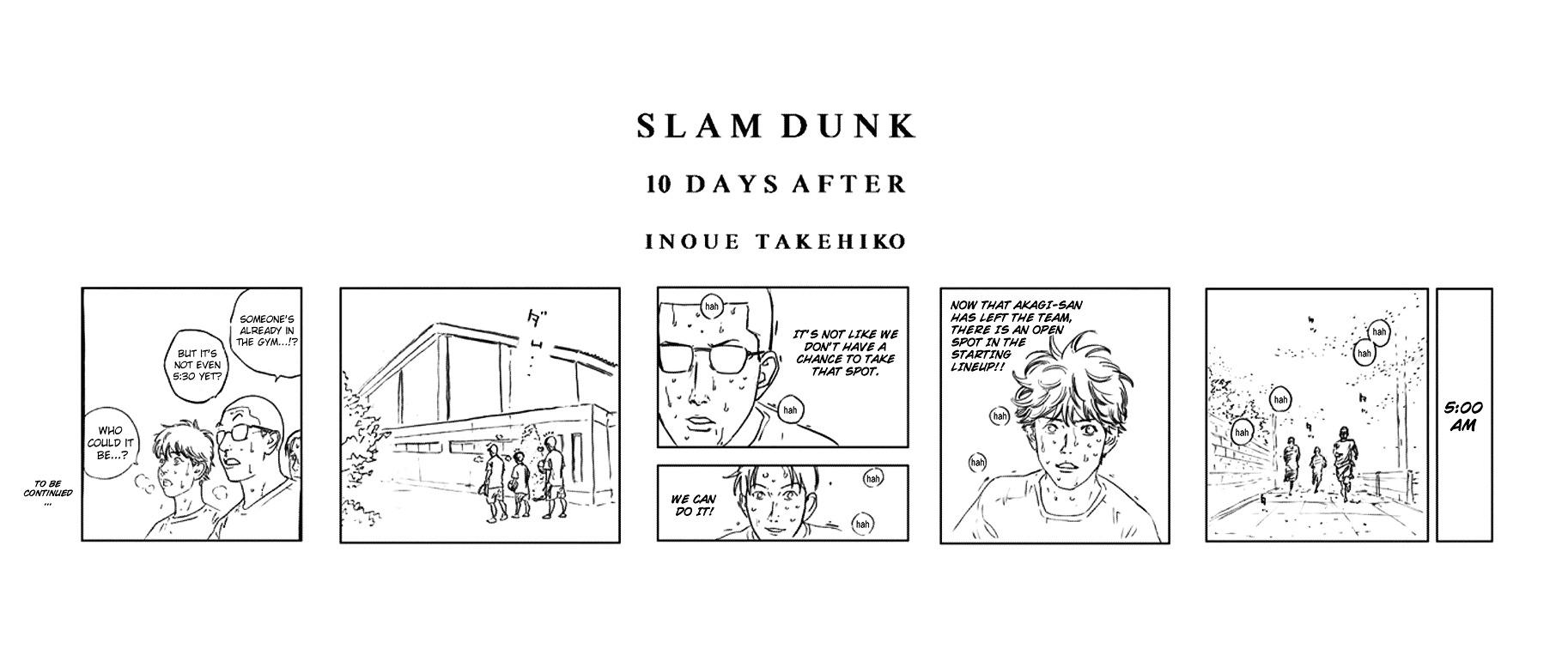 Read Slam Dunk Chapter Oneshot : 10 Days After - Manganelo