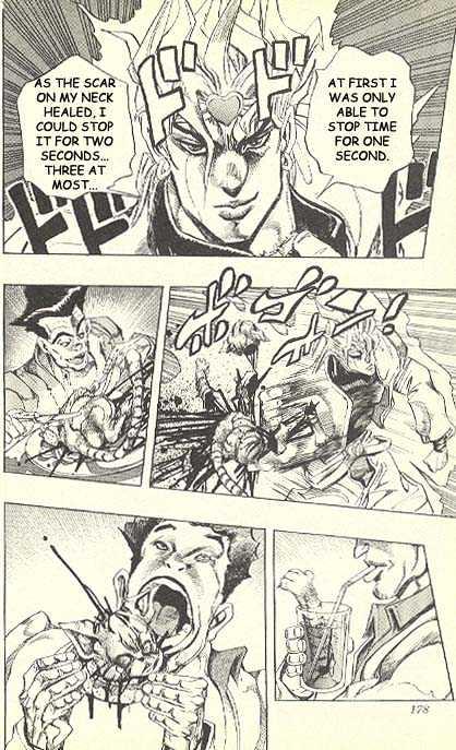 Jojo's Bizarre Adventure Vol.27 Chapter 255 : Dio's World Pt.9 page 14 - 