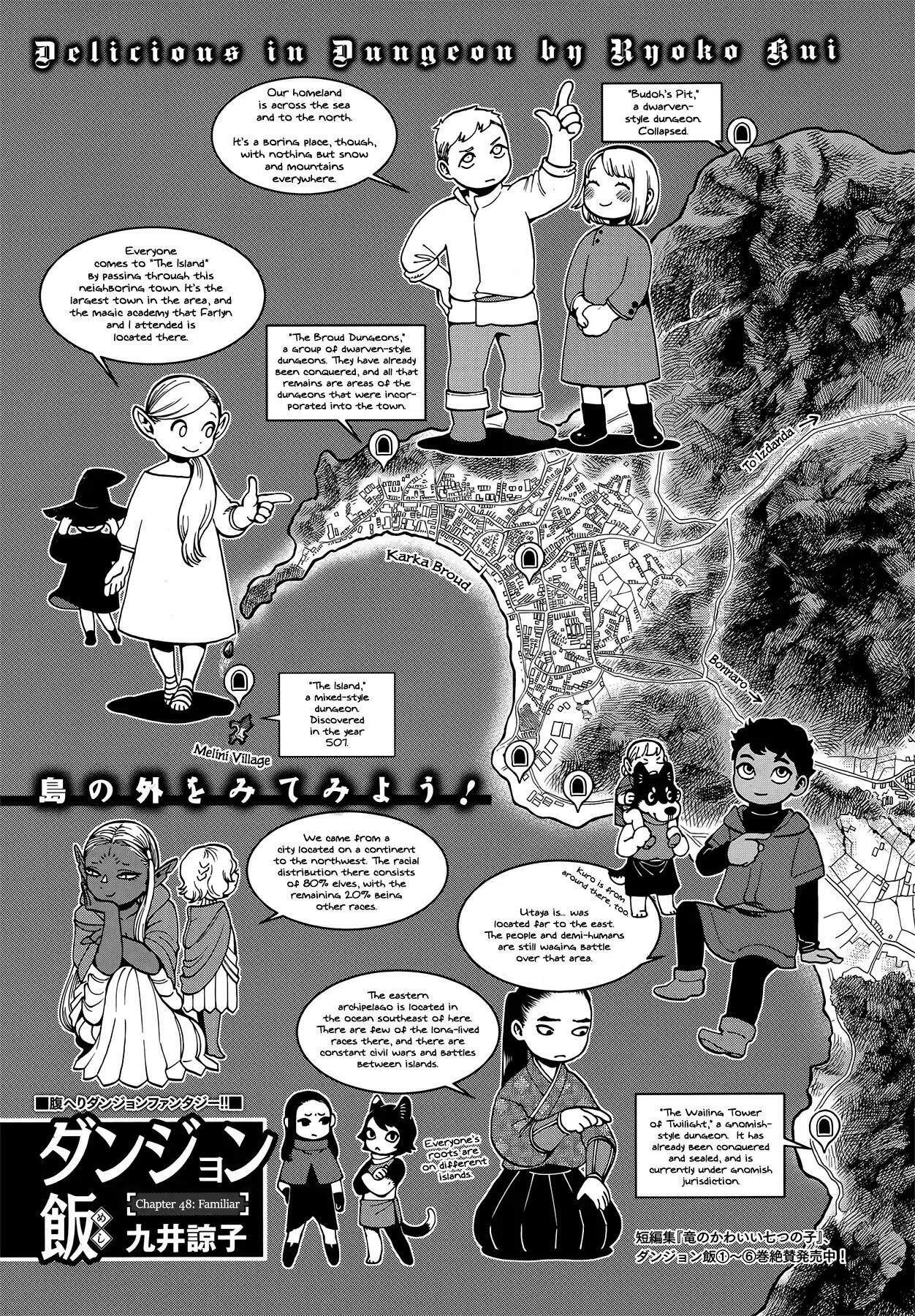 Dungeon Meshi Chapter 48 page 1 - Mangakakalot