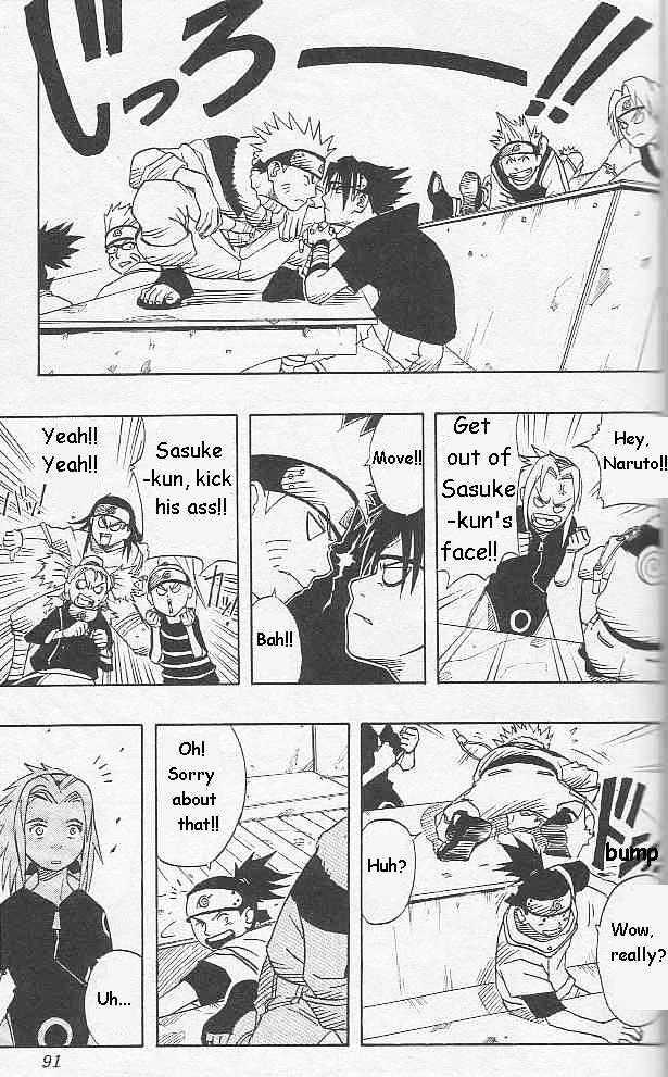 Vol.1 Chapter 3 – Sasuke Uchiha!! | 8 page