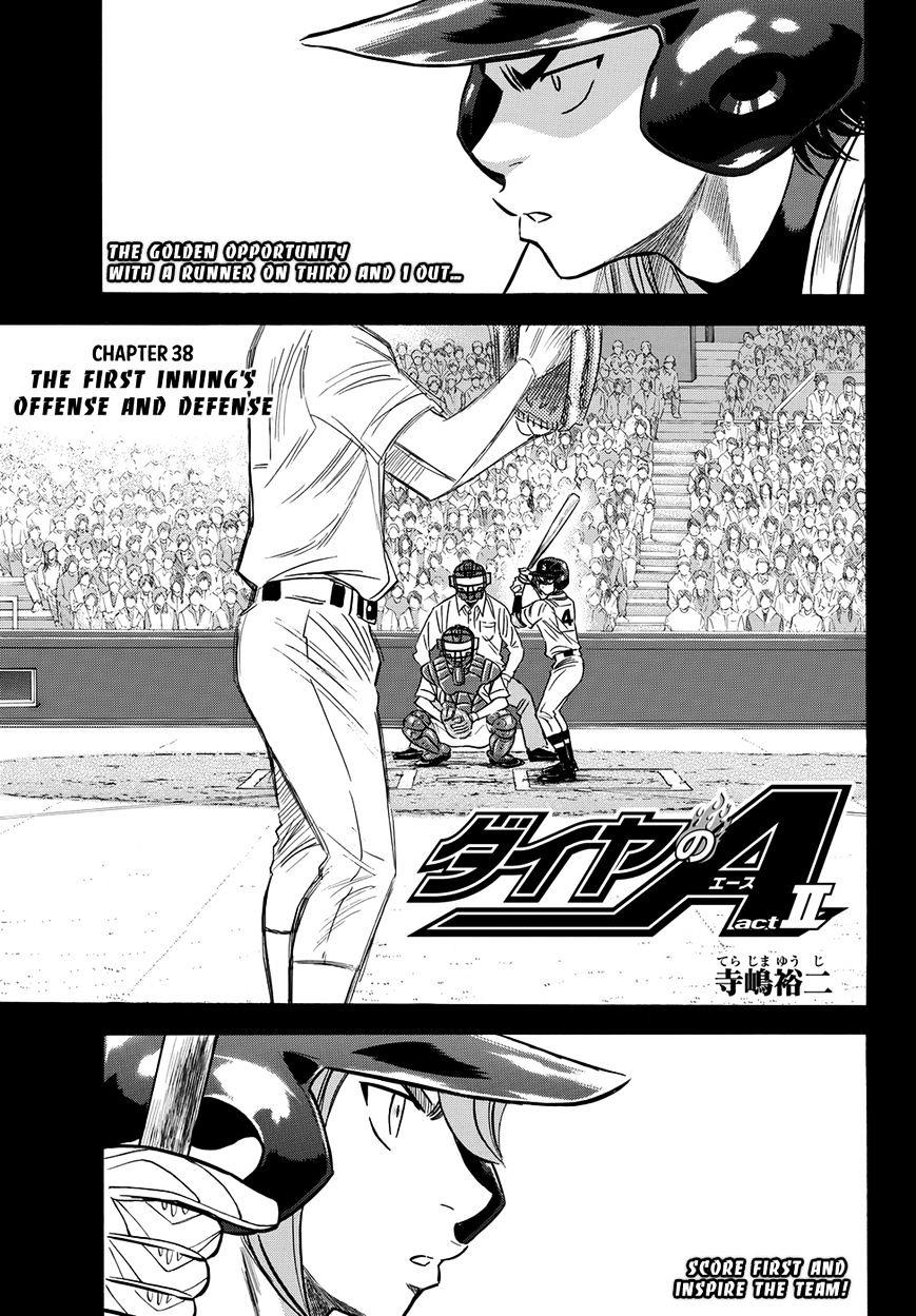 Read Daiya No A - Act Ii Chapter 38 : Offense And Defense Of The