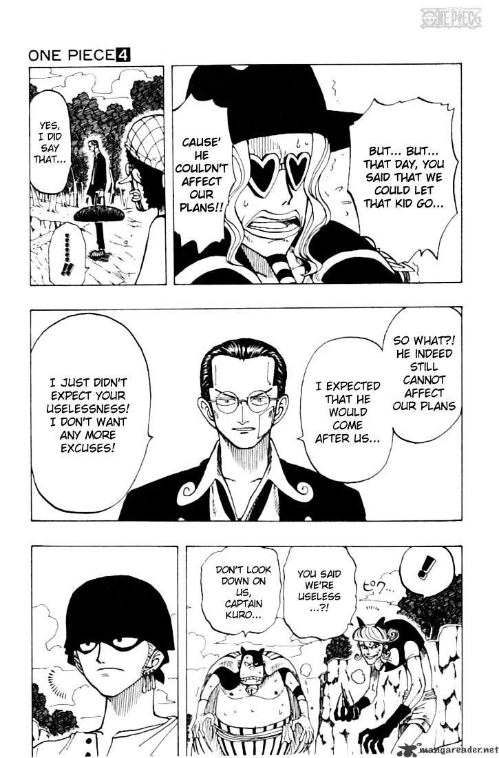 One Piece Chapter 33 : The Man Without Noise page 3 - Mangakakalot