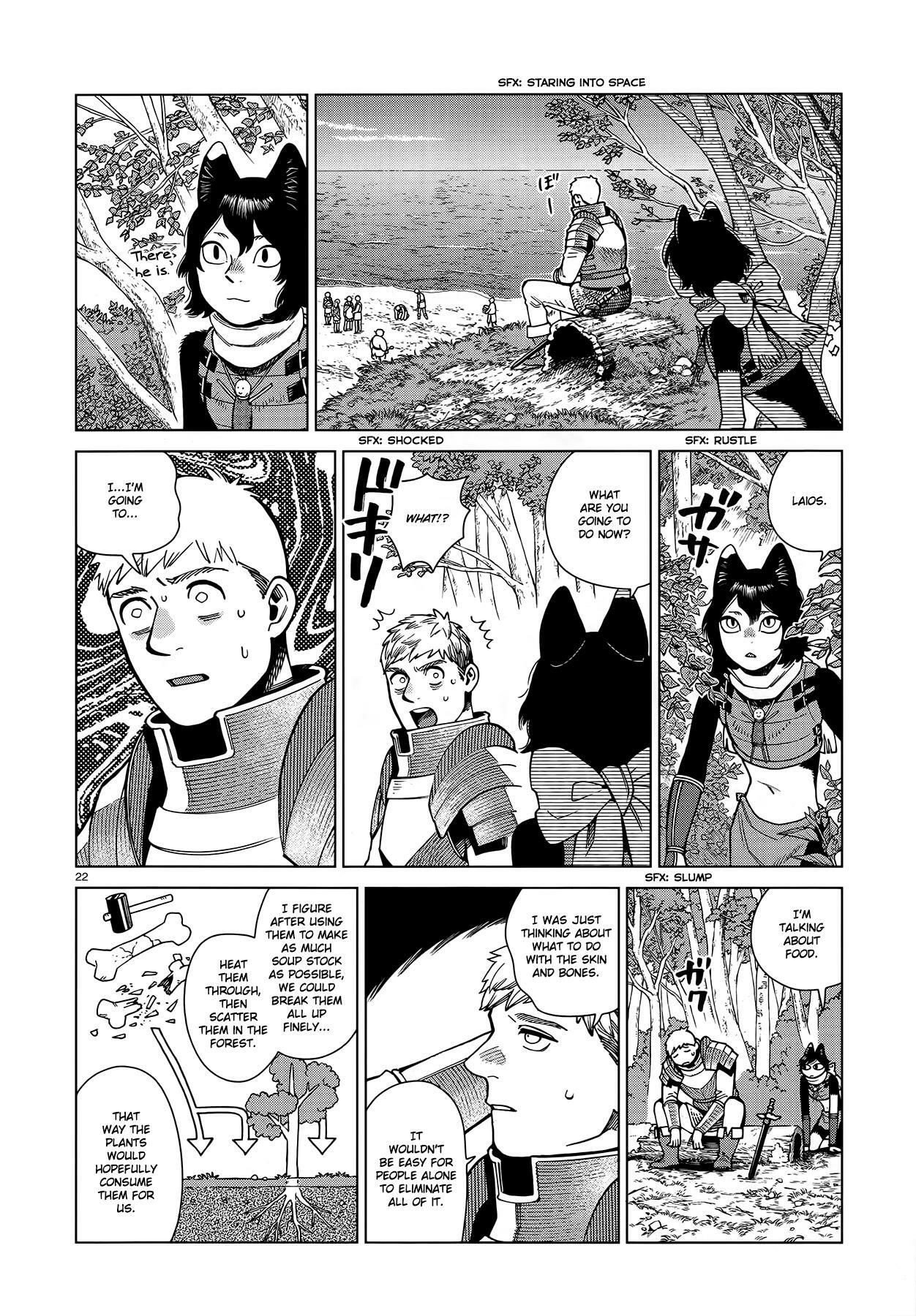 Dungeon Meshi Chapter 95: Falin Iii page 22 - Mangakakalot