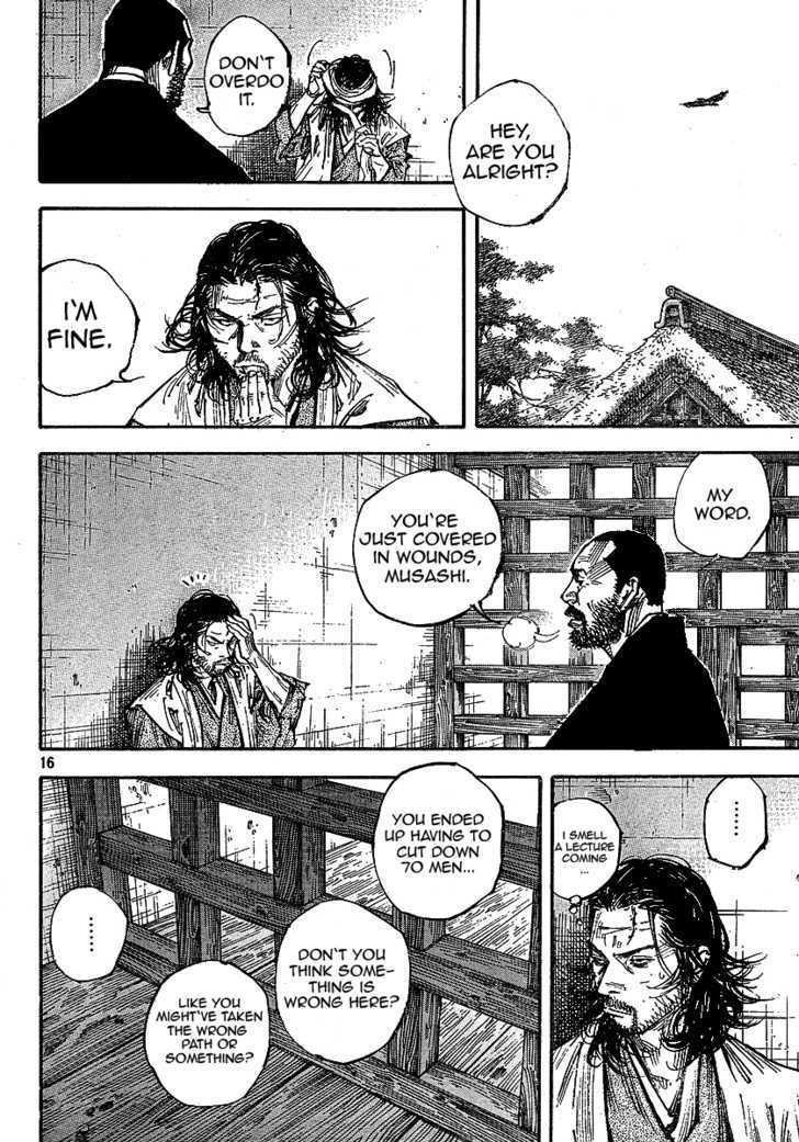 Vagabond Vol.29 Chapter 255 : Questions page 16 - Mangakakalot