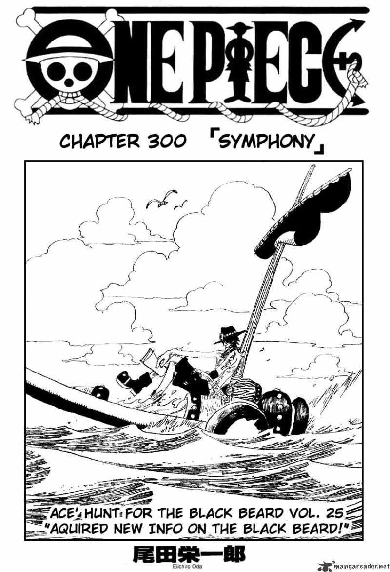 One Piece Chapter 300 : Symphony page 1 - Mangakakalot