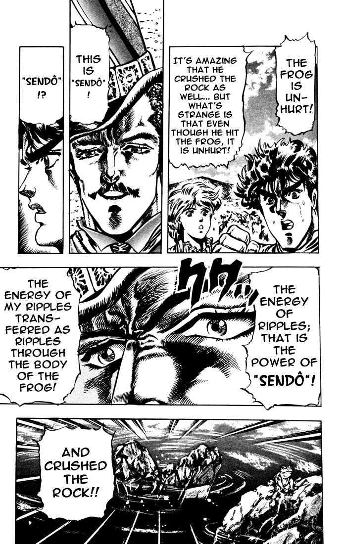 Jojo's Bizarre Adventure Vol.3 Chapter 19 : The Miracle Energy page 13 - 
