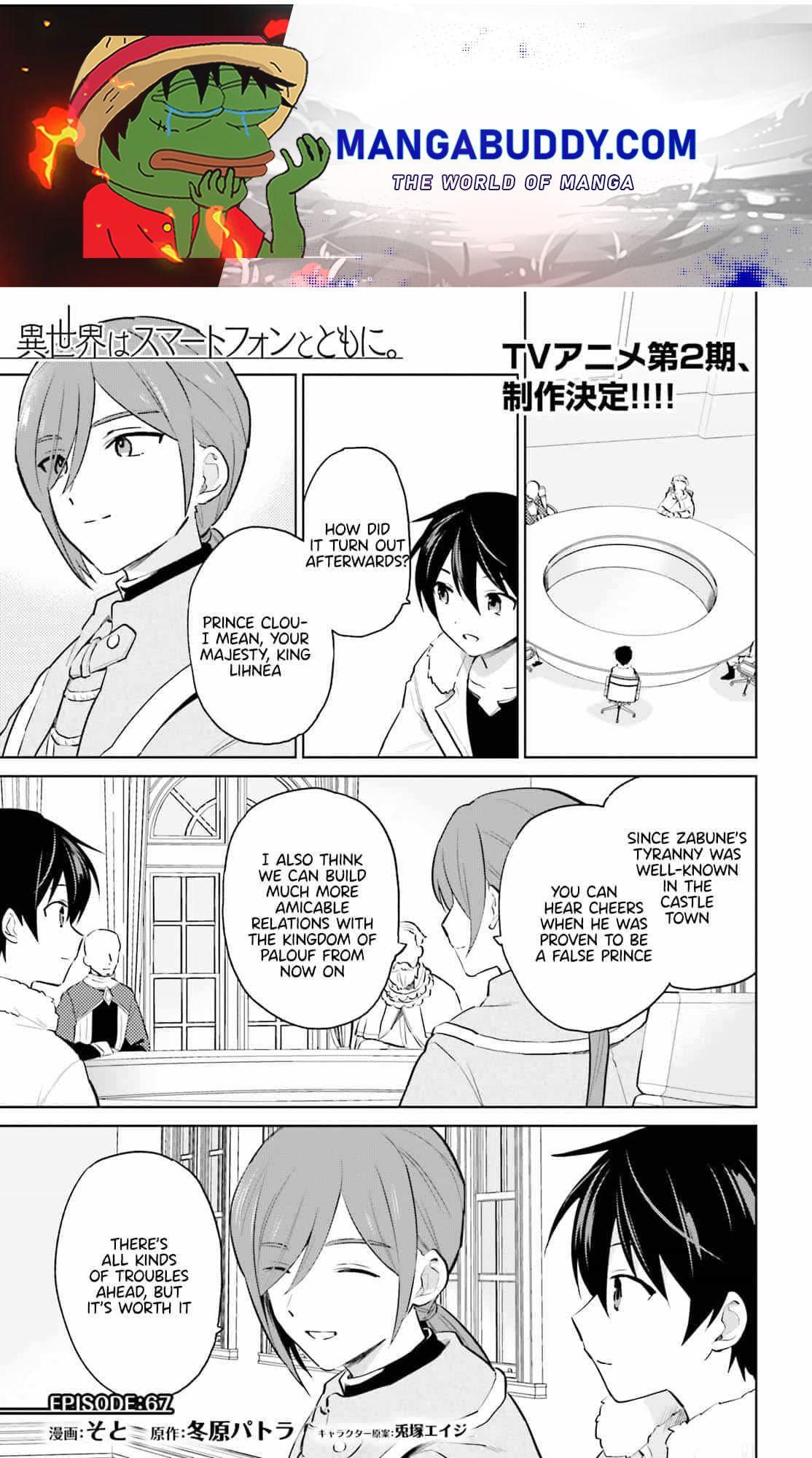 Isekai wa Smartphone to Tomo ni. Manga - Read the Latest Issues high-quality
