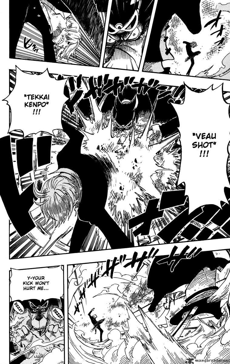 One Piece Chapter 414 : Sanji Vs Jabura page 15 - Mangakakalot