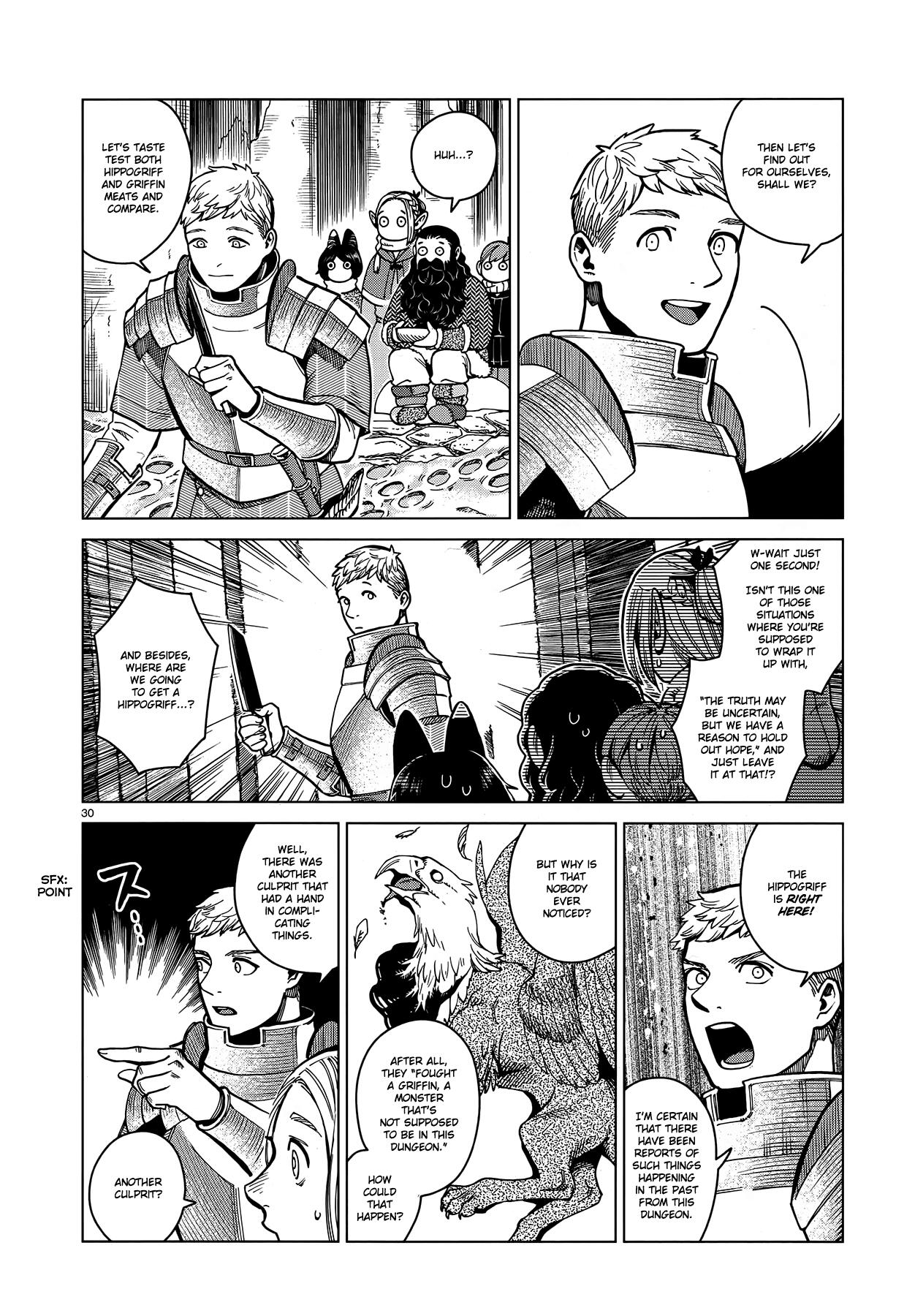 Dungeon Meshi Chapter 49: Griffin Soup page 30 - Mangakakalot