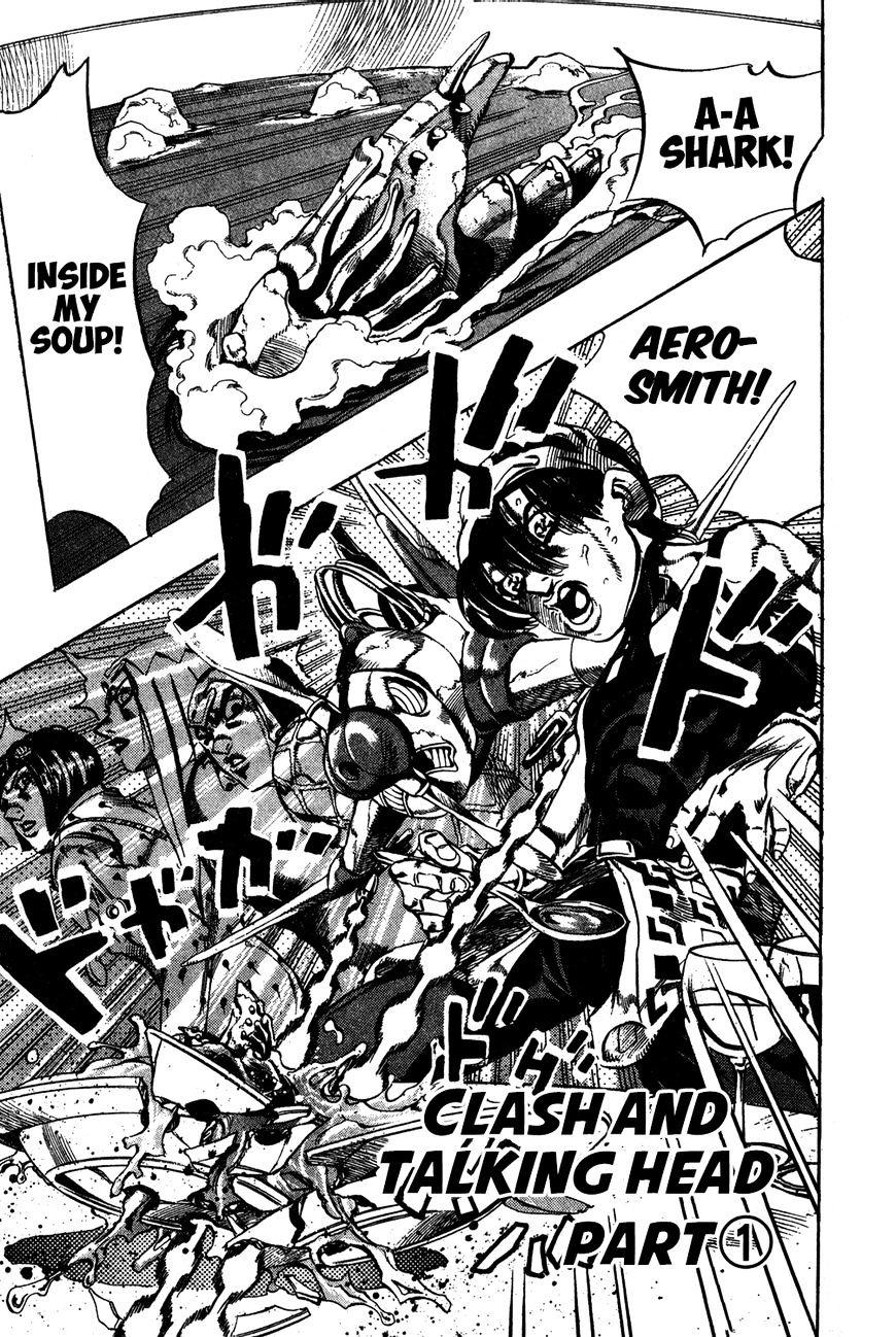 Jojo's Bizarre Adventure Vol.56 Chapter 525 : Clash And Taking Head - Part 1 page 2 - 