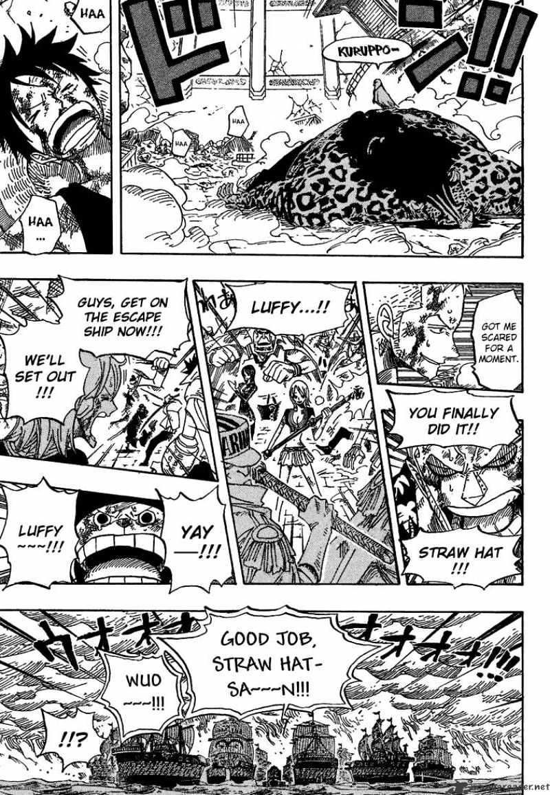 One Piece Chapter 428 : Let S Go Back page 3 - Mangakakalot