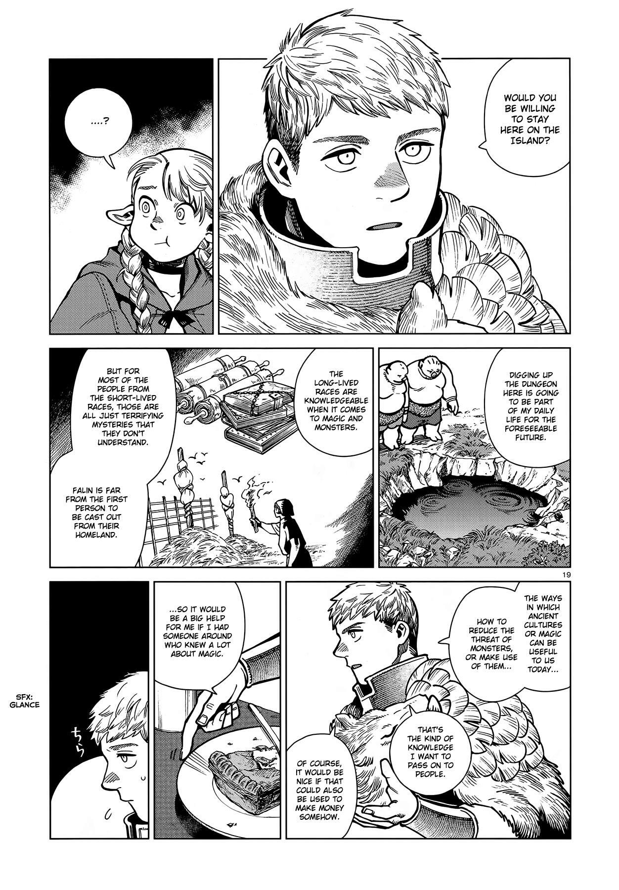 Dungeon Meshi Chapter 96: Falin Iv page 19 - Mangakakalot