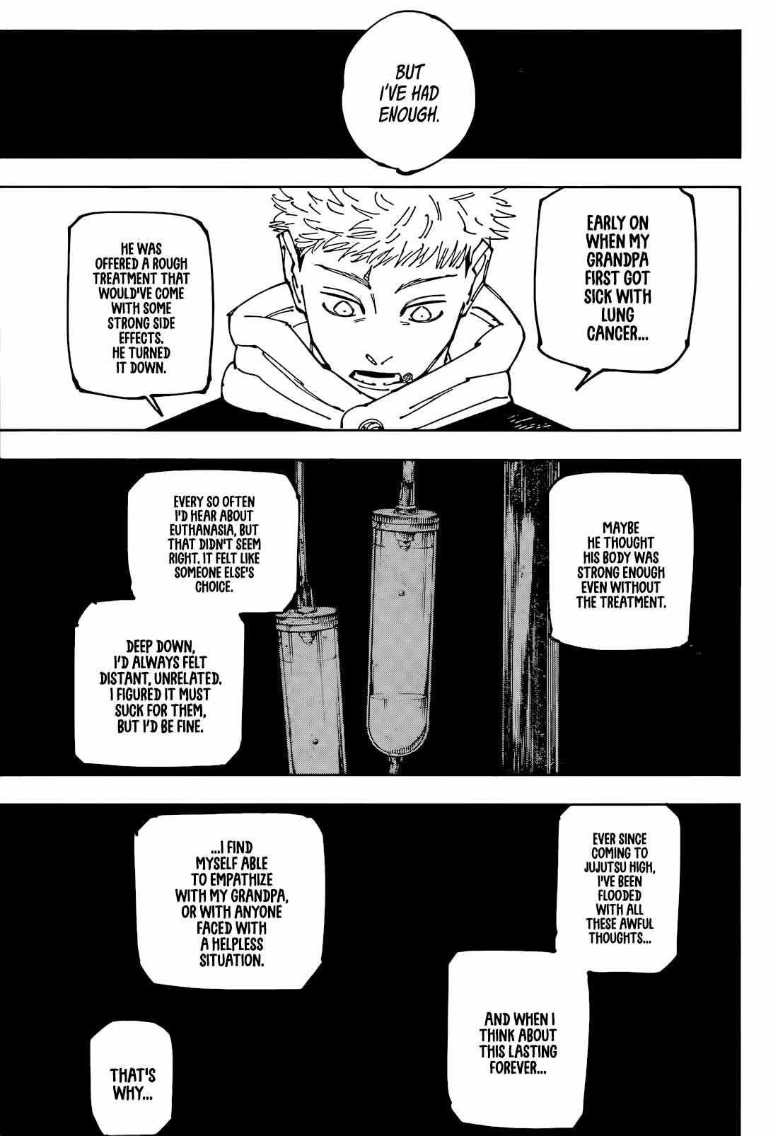 Jujutsu Kaisen Chapter 266 page 3 - kaisenjujutsu.com