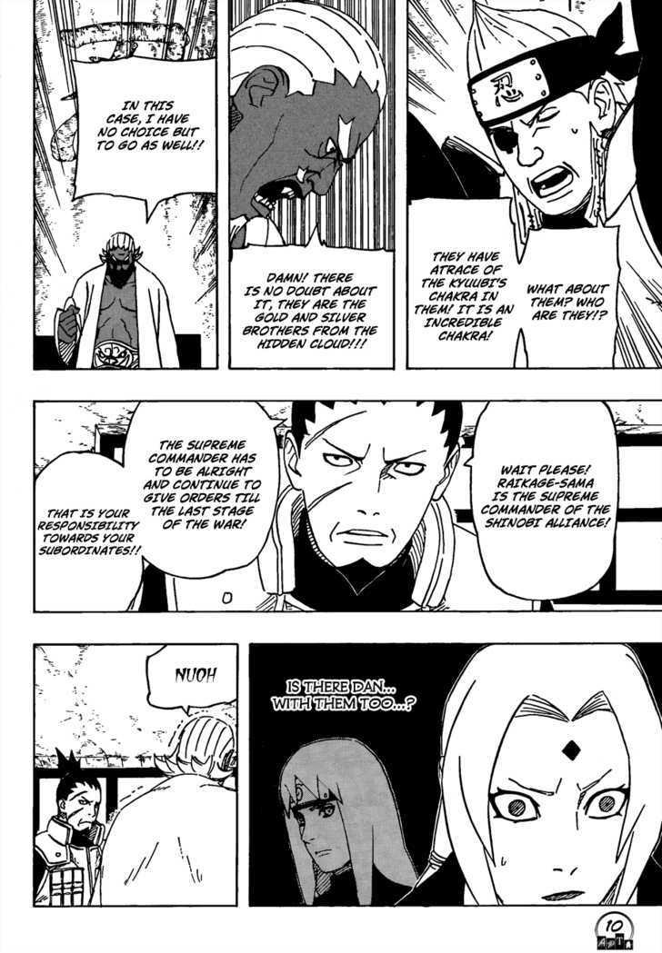 Vol.56 Chapter 525 – Kage, Revived!! | 10 page