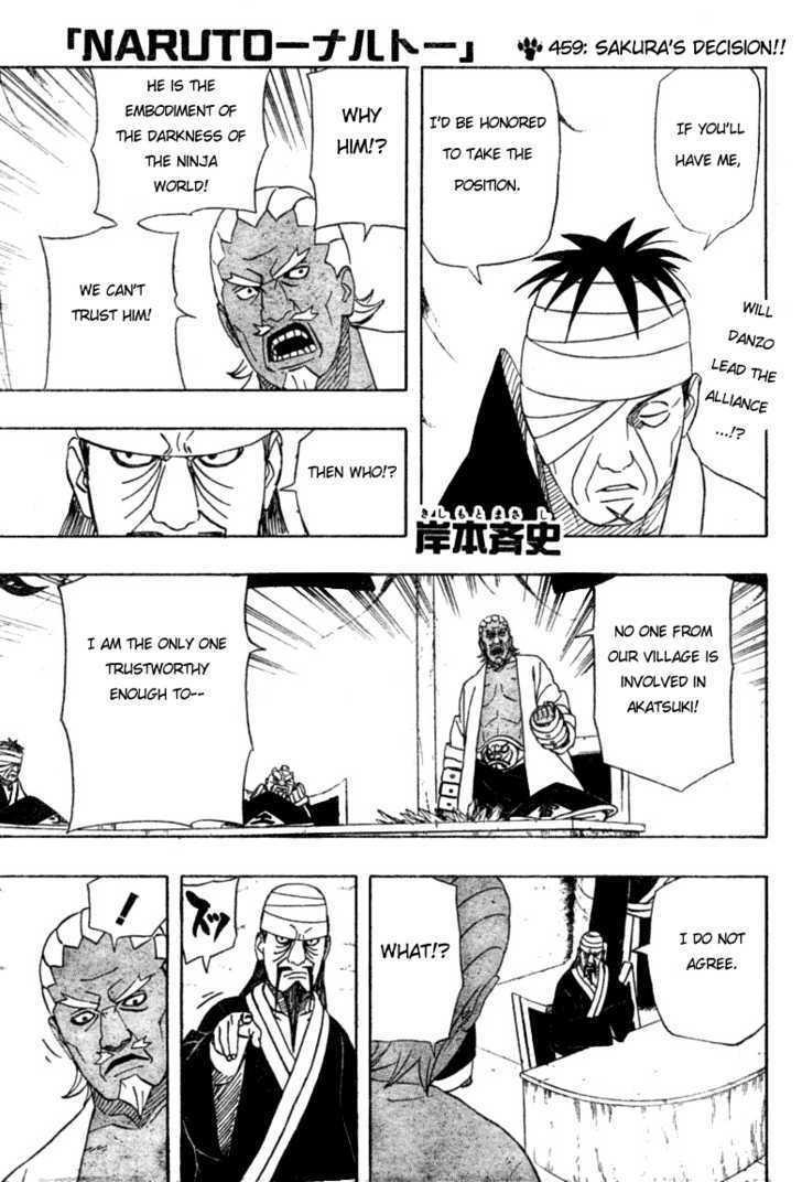 Naruto Vol.49 Chapter 459 : Sakura's Decision!!  