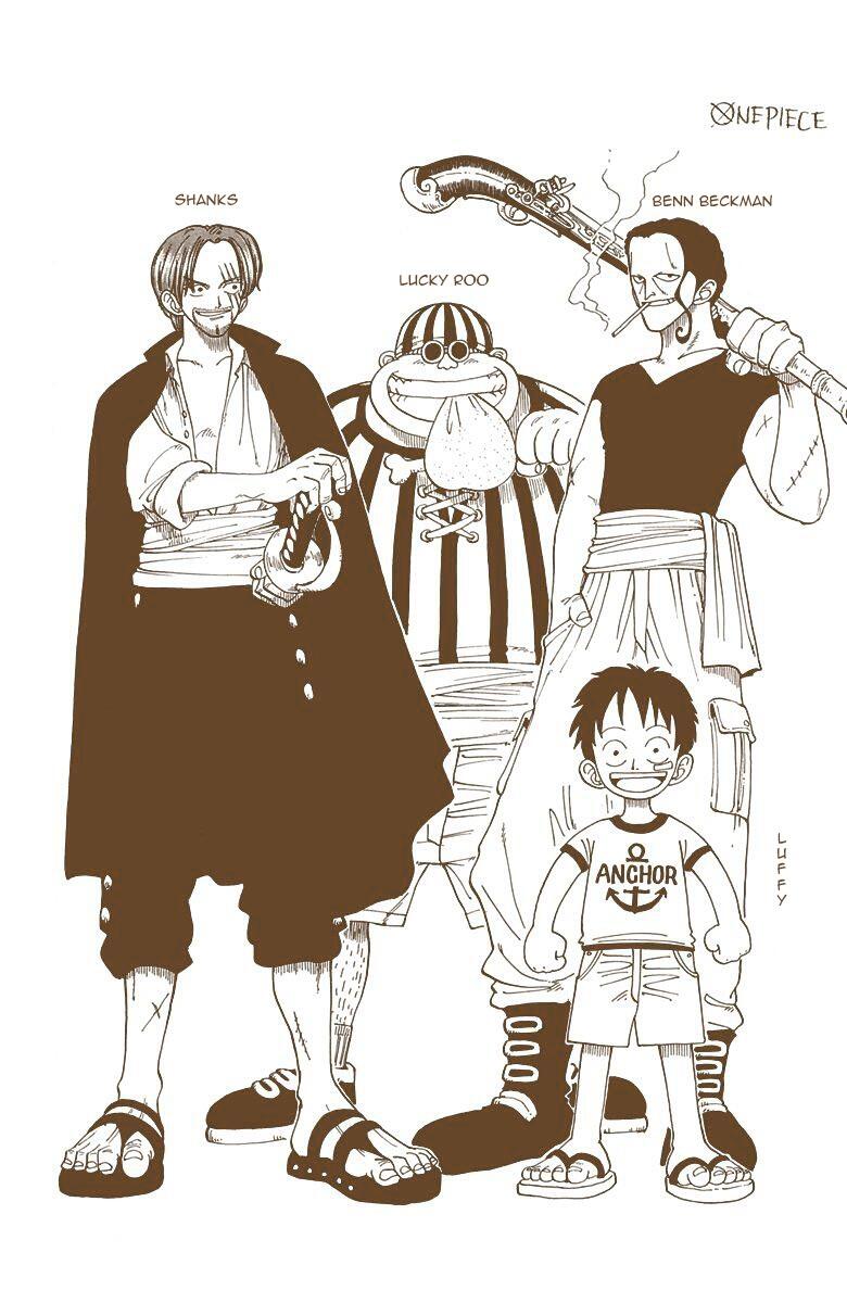 One Piece Chapter 2 (V3) : That Boy The Straw Hat Wearing Luffy page 1 - Mangakakalot