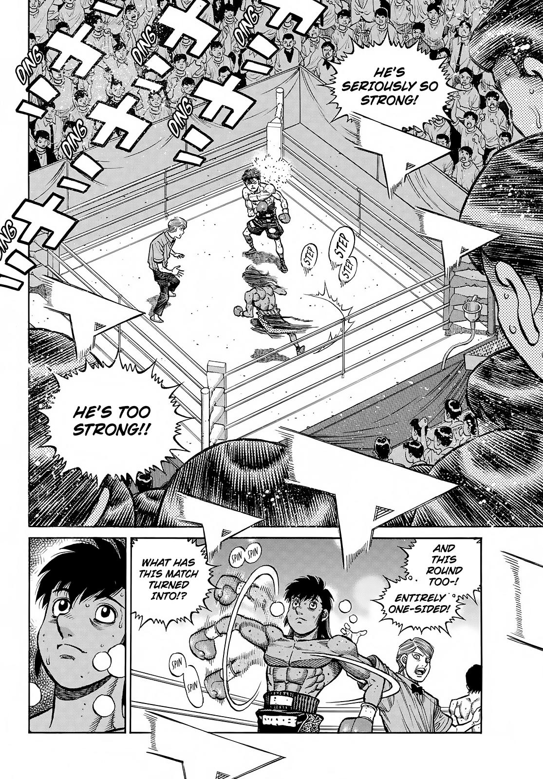 Read Hajime No Ippo Chapter 1402: The Gap Between Their Camps - Manganelo