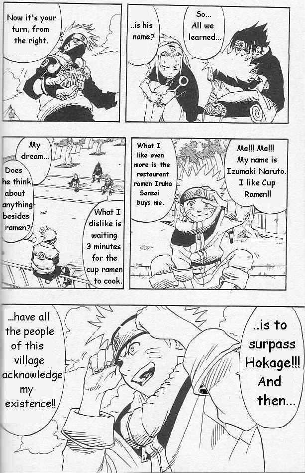 Vol.1 Chapter 4 – Kakashi Hatake!! | 6 page