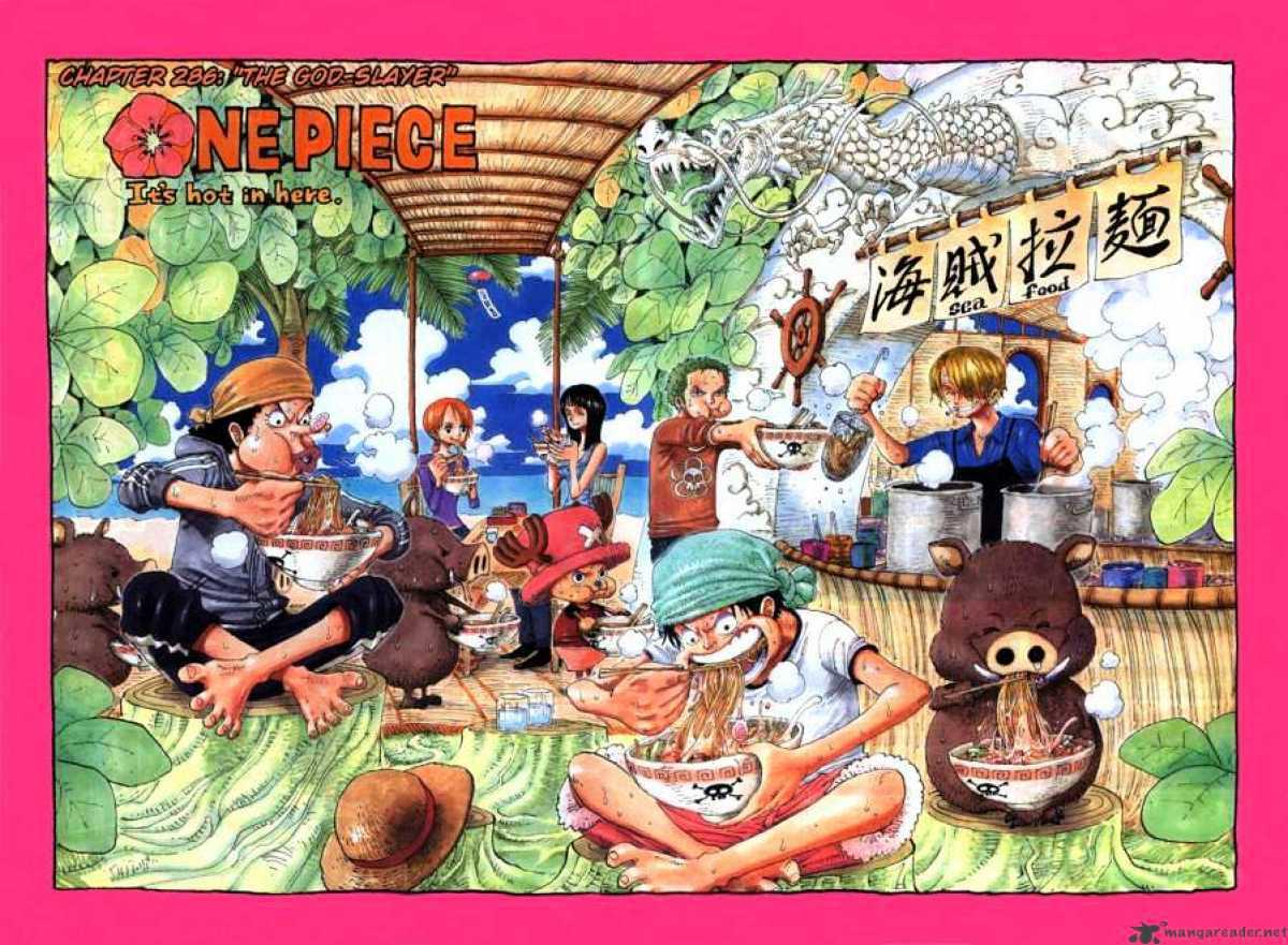 One Piece Chapter 287 : The God-Slayer page 1 - Mangakakalot