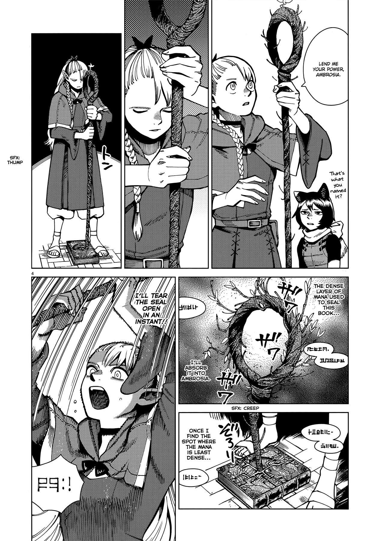 Dungeon Meshi Chapter 64: Rabbit page 4 - Mangakakalot